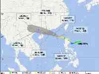 颱風“馬鞍”已移入南海北部預計25日早晨到下午在深圳至湛江一帶沿海登入