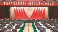 中國共產黨安徽省第十一届委員會舉行第一次全體會議