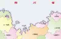 重慶三個區縣擁有飛地，一個飛入四川，一個飛入貴州
