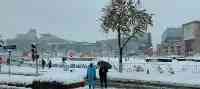 2021年立冬日，濟南59年來罕見的初雪變暴雪
