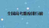 2021年高考難度省份排名江蘇排名第三位