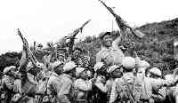 3萬人突襲日軍騎兵旅團，大獲全勝，敵兩個騎兵聯隊損失慘重