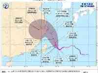 藍色預警！颱風“煙花”向浙江北部到福建北部沿海靠近