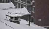 萬幸！瀋陽大雪壓塌中學樓頂，事發時學校停課無人員傷亡