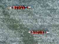 圖集：冰上也能劃龍舟，銀川市民龍舟競速迎冬奧